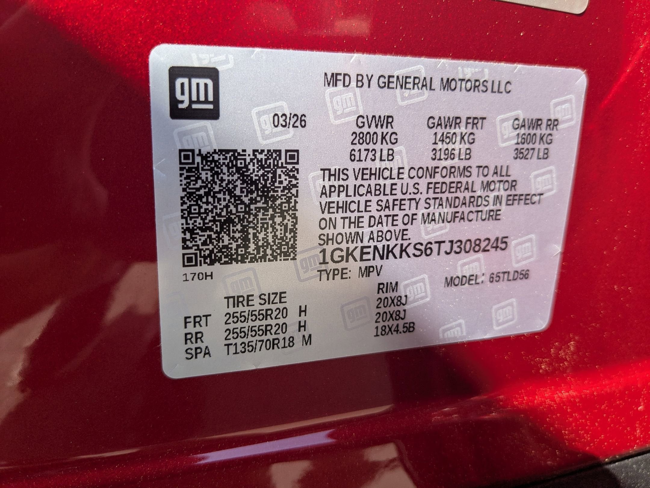 2026 GMC Acadia Elevation