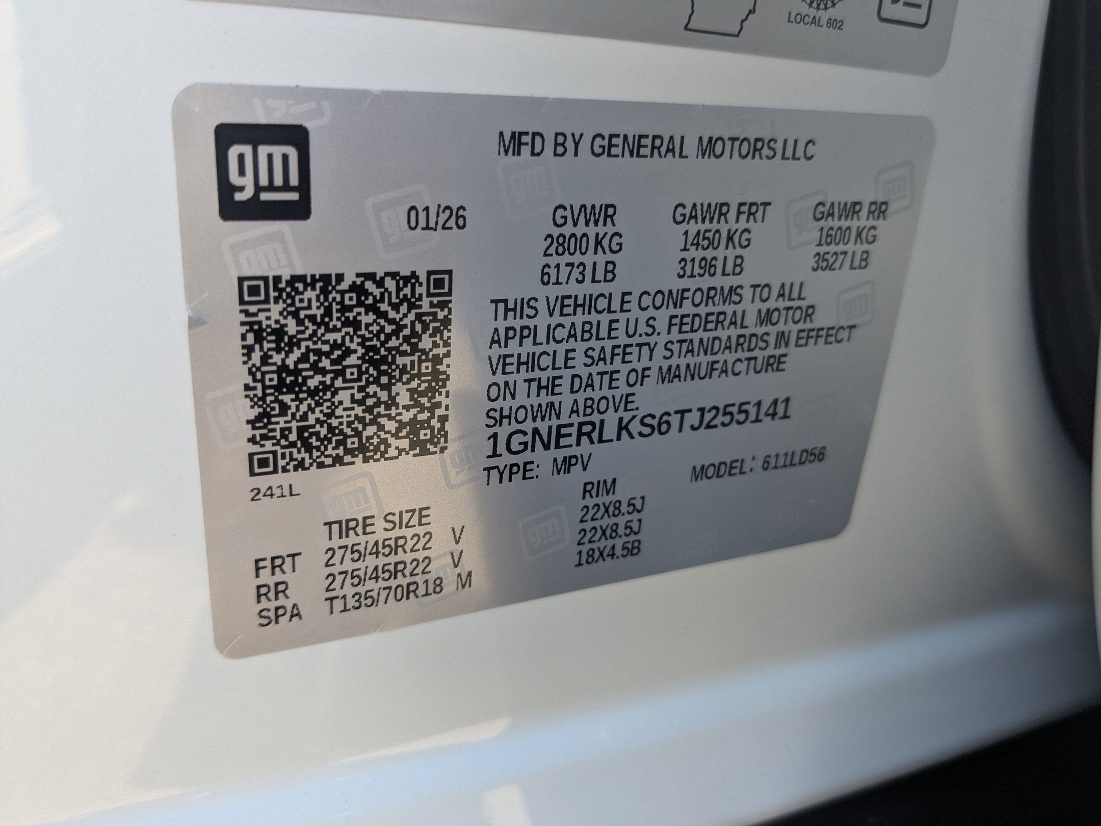 2026 Chevrolet Traverse RS