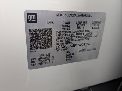 2026 Chevrolet Suburban RST