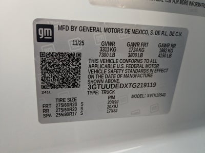 2026 GMC Sierra 1500 SLT