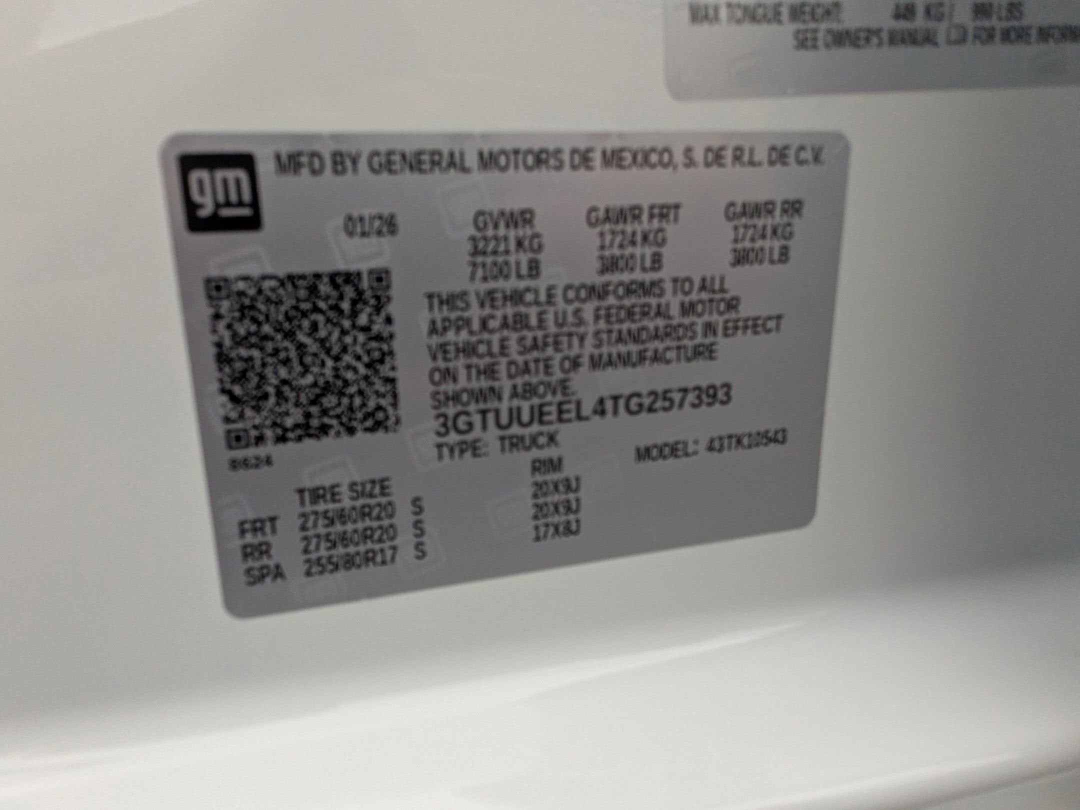 2026 GMC Sierra 1500 AT4