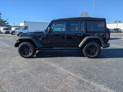 2022 Jeep Wrangler Unlimited Willys