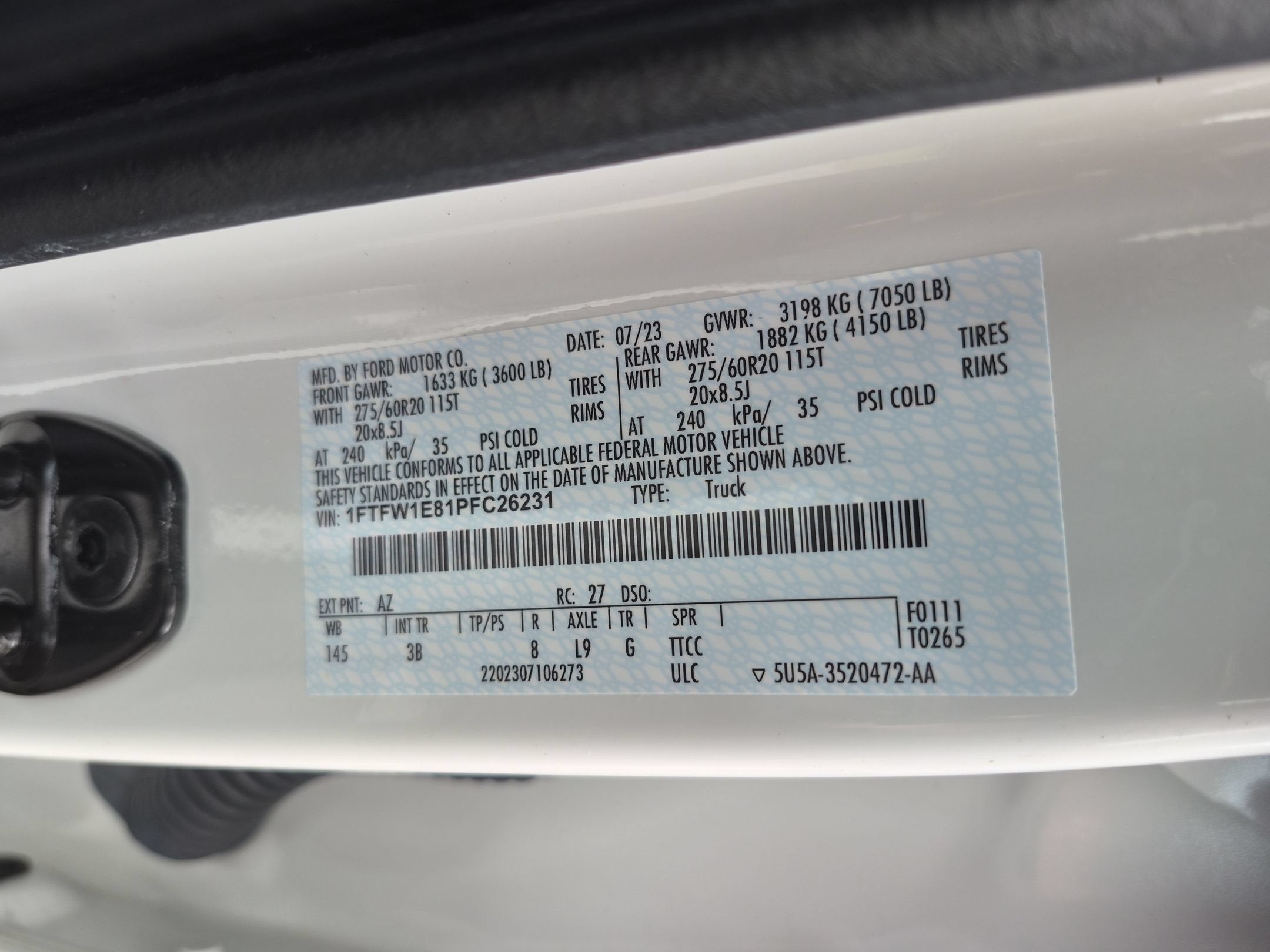 2023 Ford F-150 Platinum