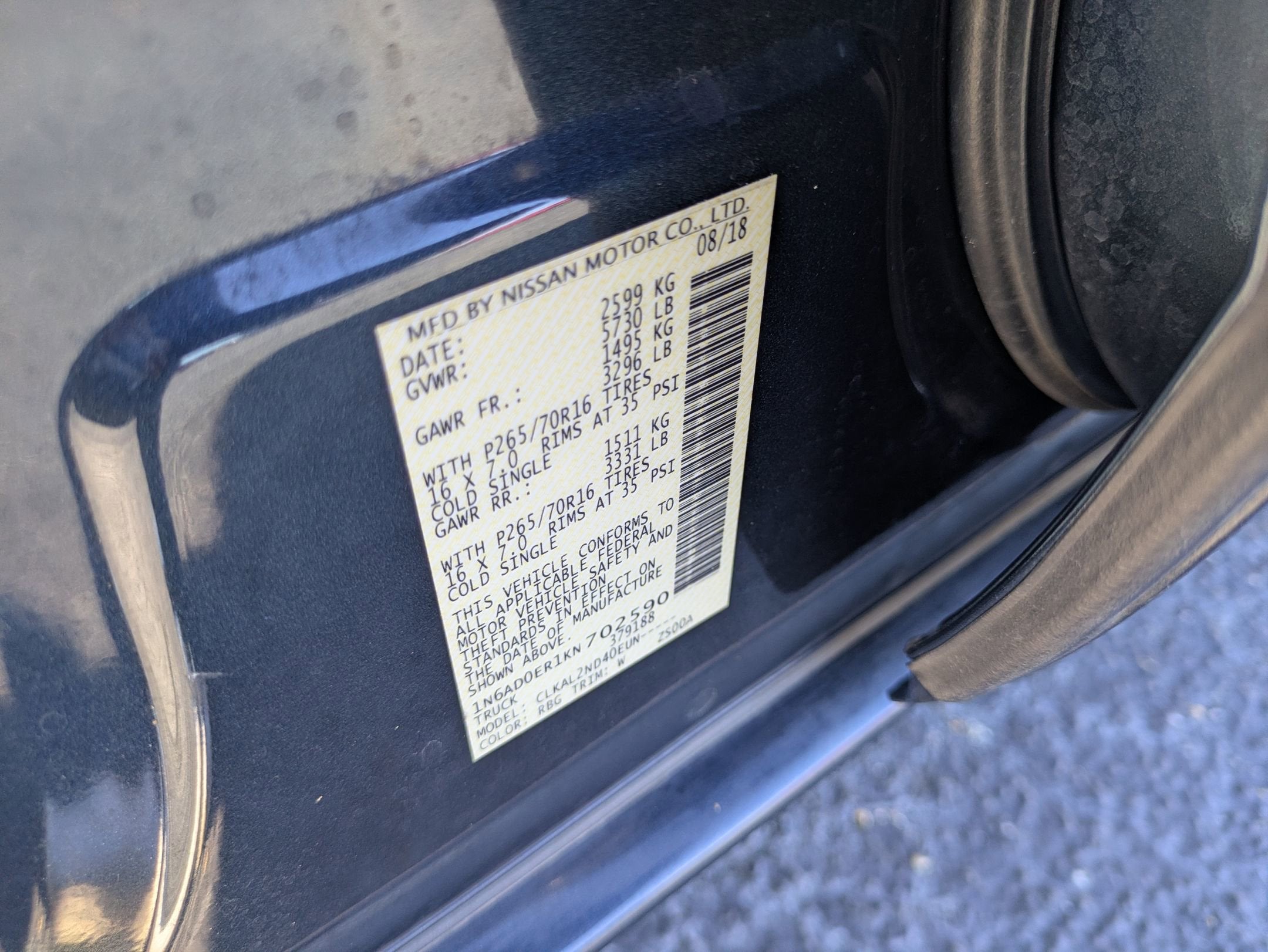 2019 Nissan Frontier SV