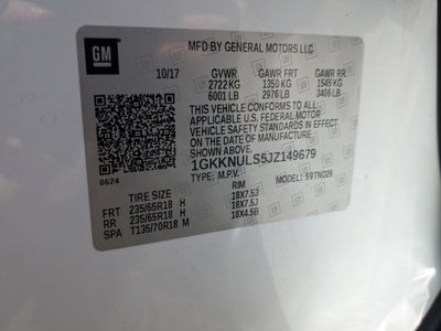 2018 GMC Acadia SLT