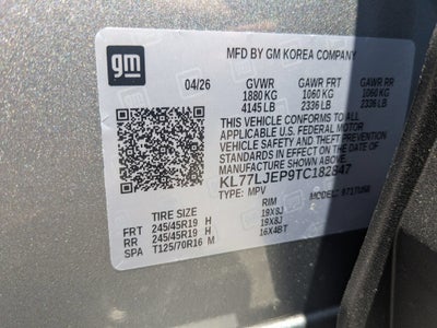 2026 Chevrolet Trax 2RS