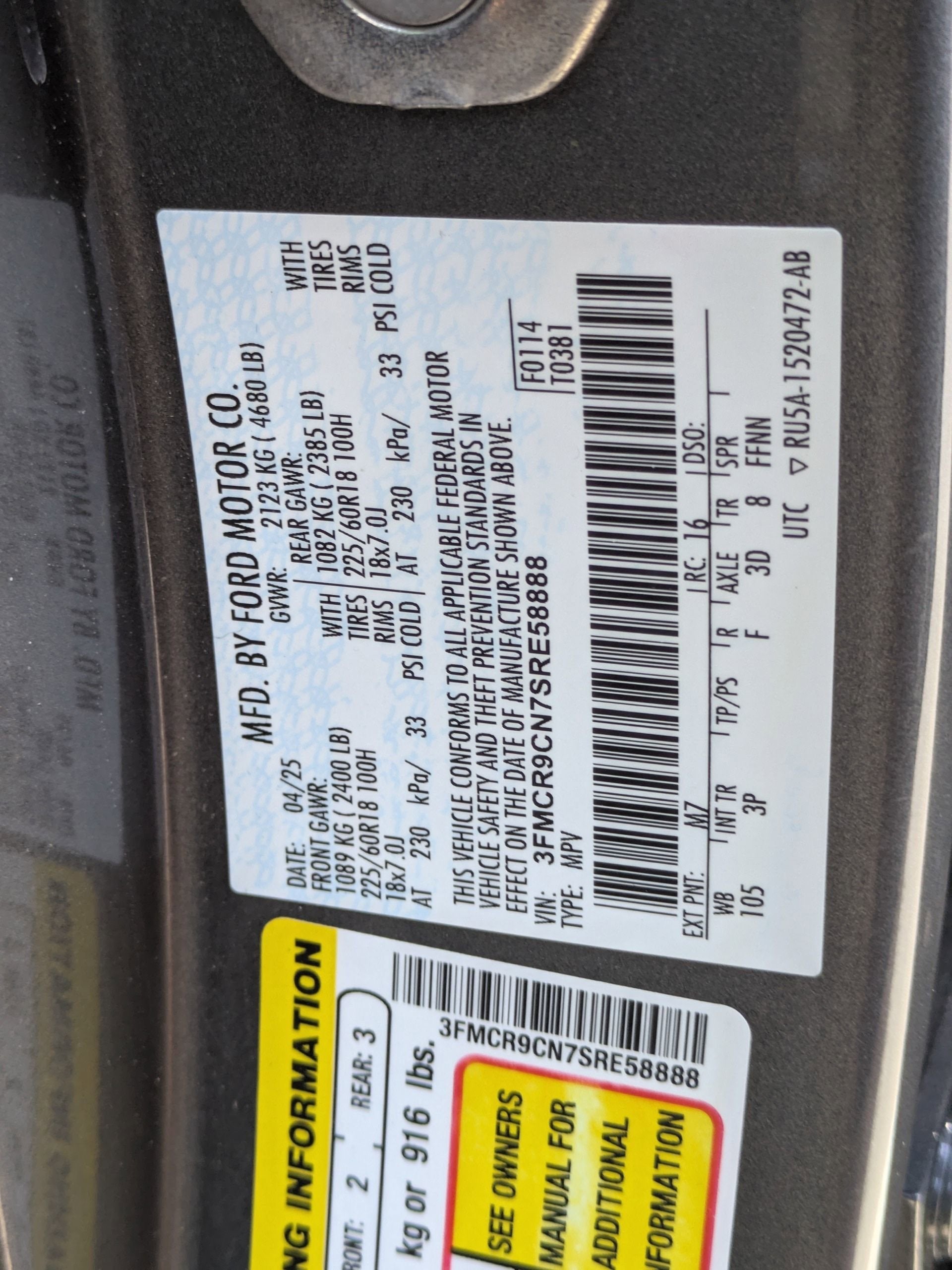 2025 Ford Bronco Sport Outer Banks