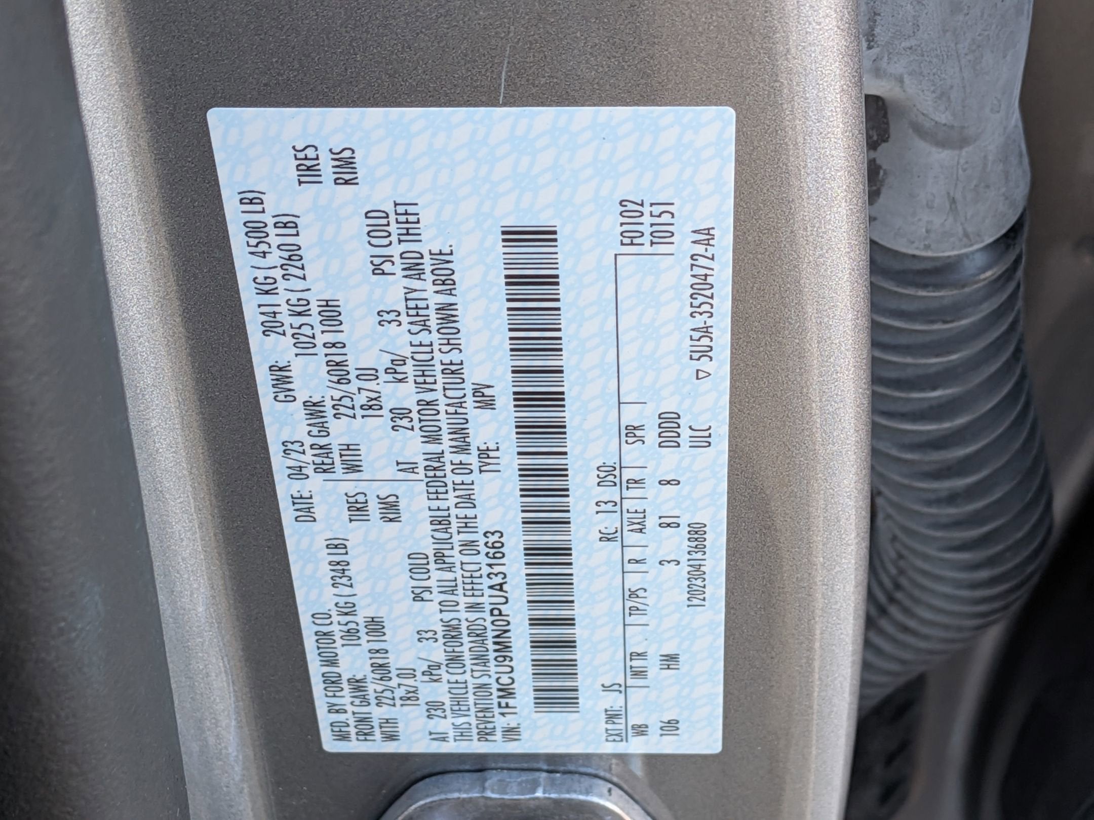 2023 Ford Escape ST-Line