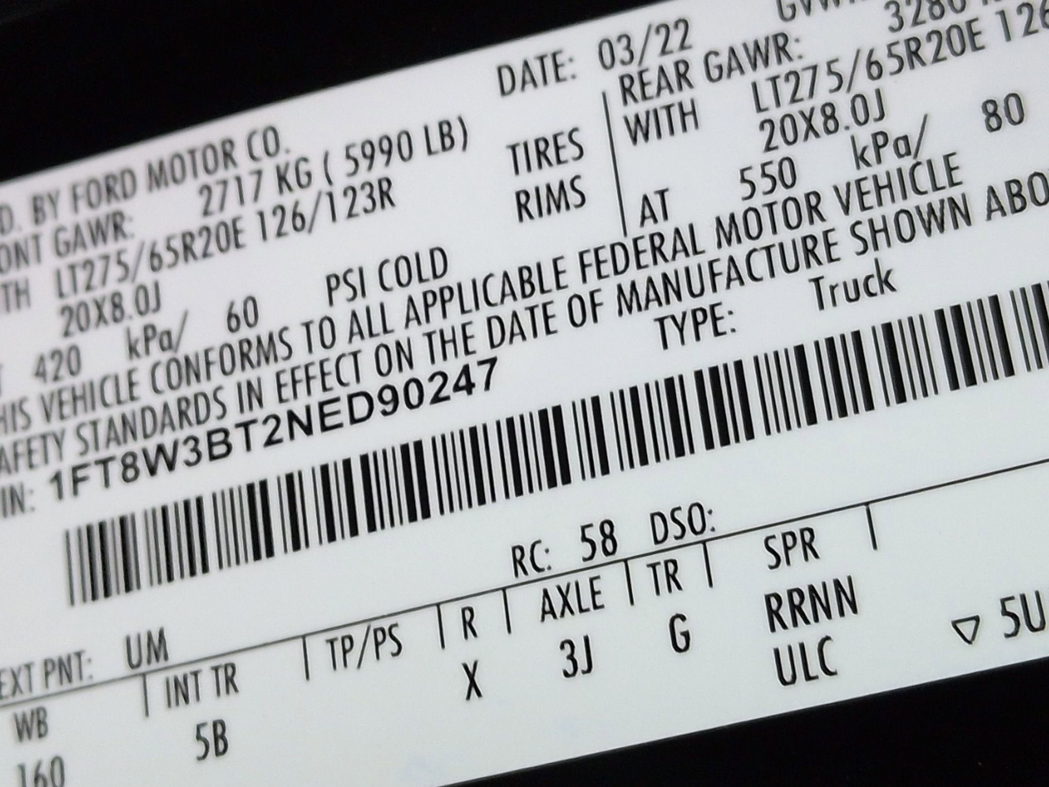 2022 Ford Super Duty F-350 SRW LARIAT