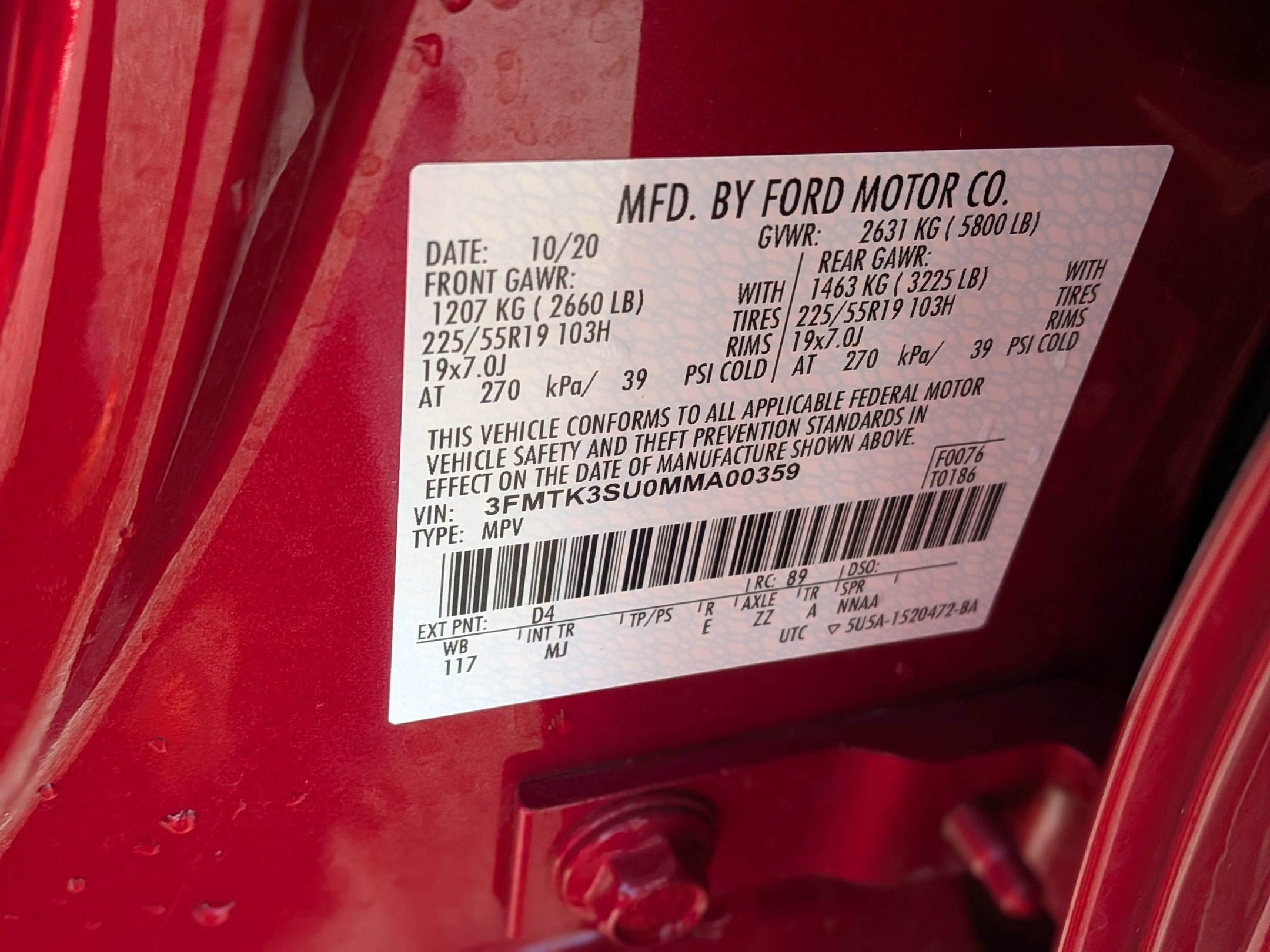 2021 Ford Mustang Mach-E Premium