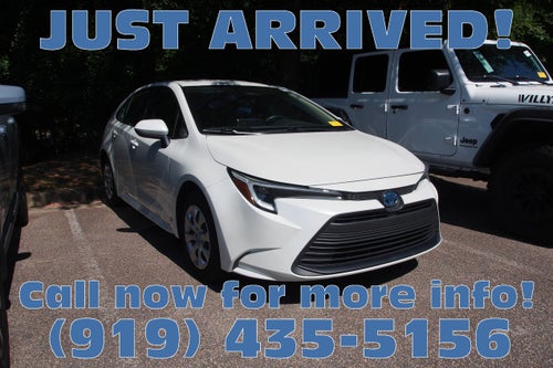 2024 Toyota Corolla Hybrid LE