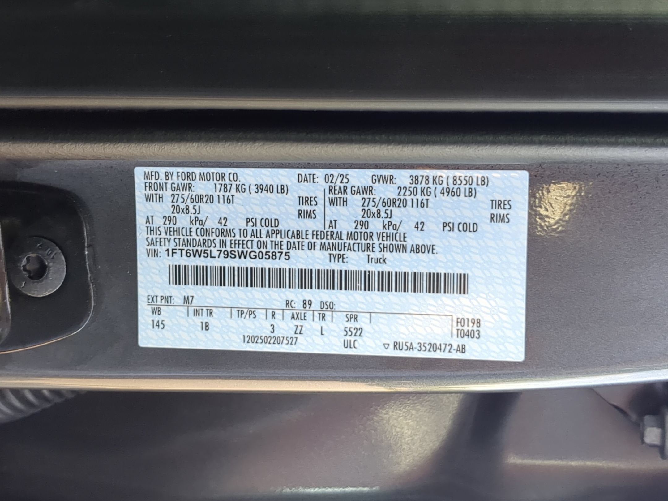 2025 Ford F-150 Lightning LARIAT