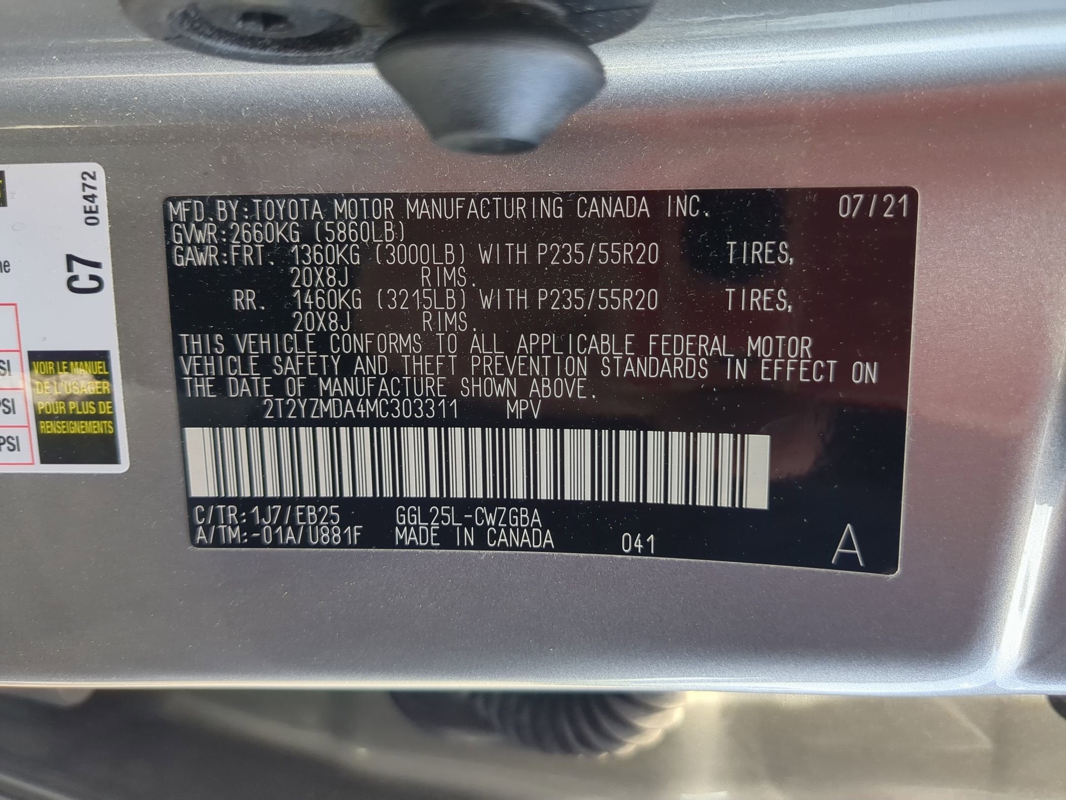 2021 Lexus RX RX 350 F SPORT Handling