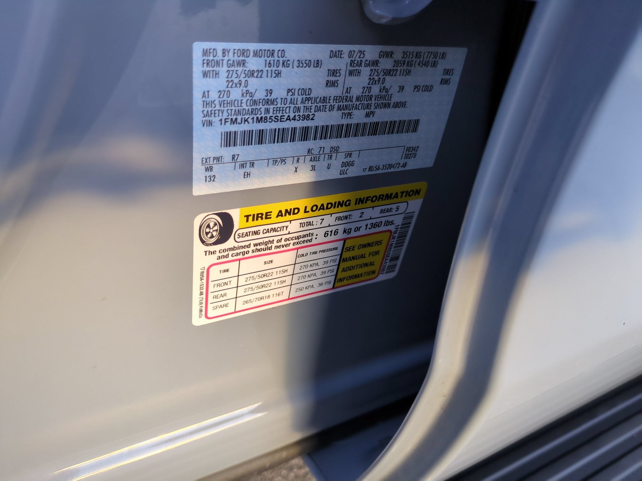 2025 Ford Expedition Max Platinum