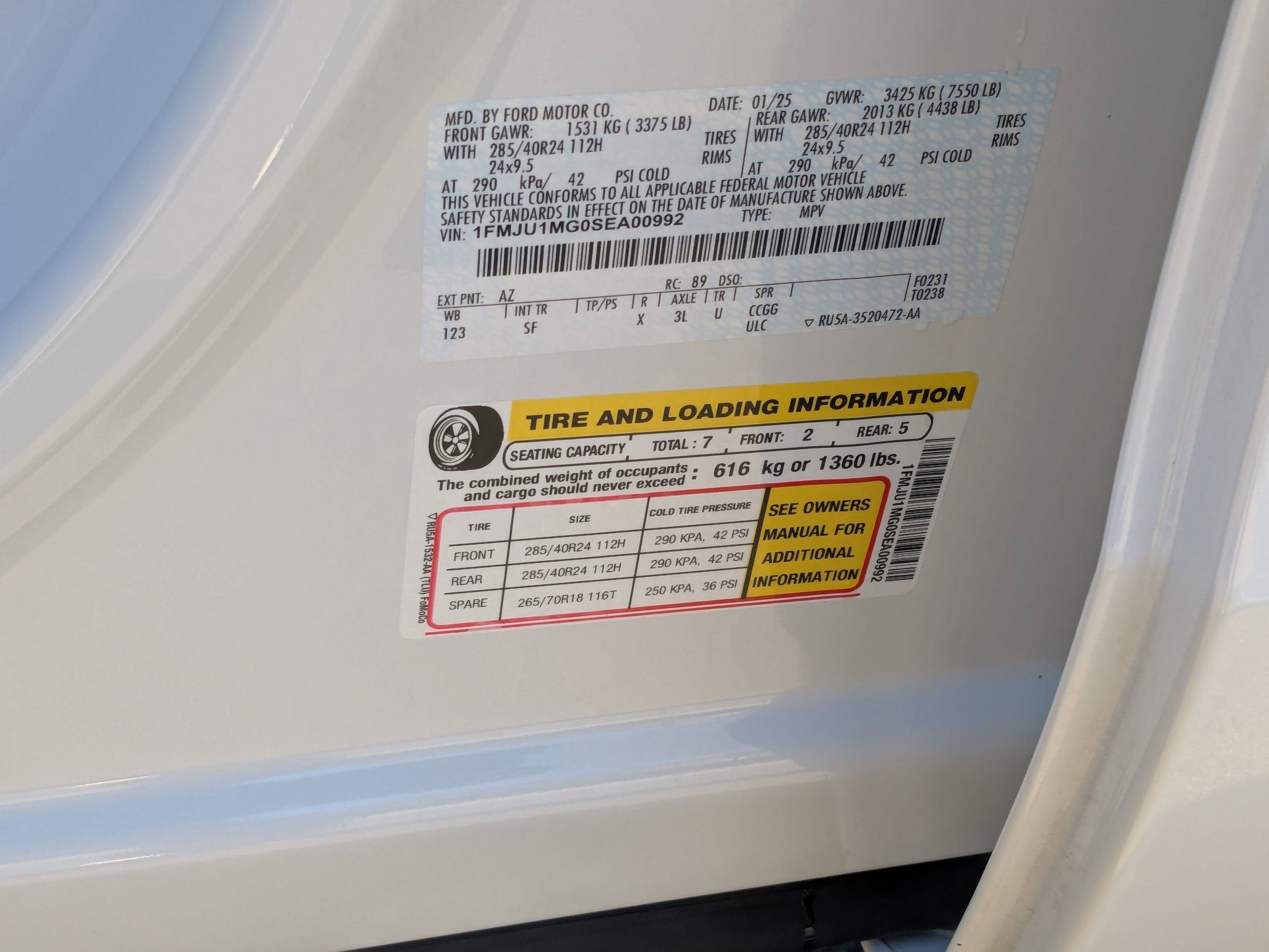 2025 Ford Expedition Platinum