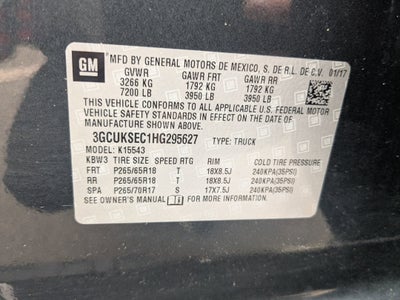 2017 Chevrolet Silverado 1500 LTZ