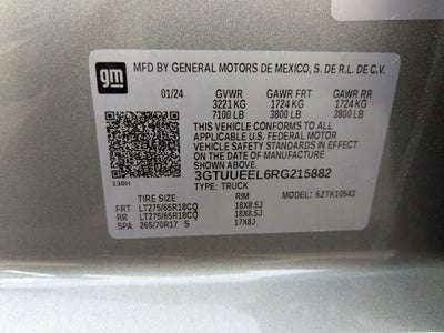 2024 GMC Sierra 1500 AT4