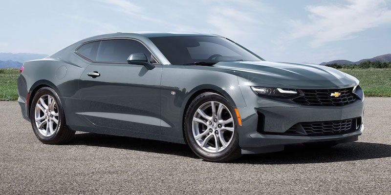 Gray Metallic 2021 Chevy Camaro