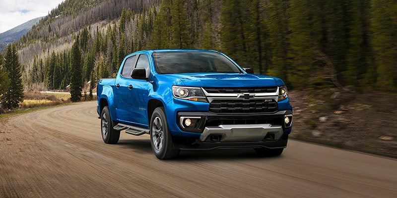 Blue Colorado Mountain Drive.