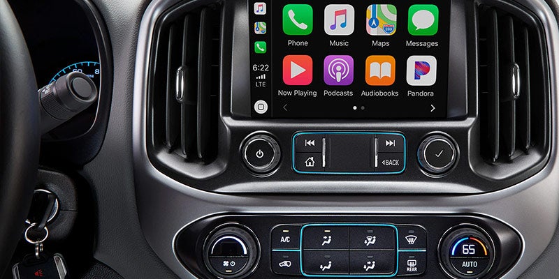 Chevrolet Infotainment system with Apple CarPlay.