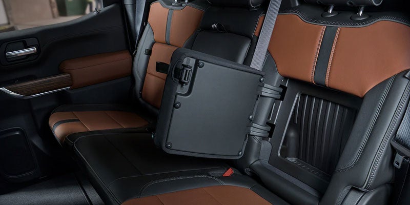 Silverado Rear In-Seat Storage