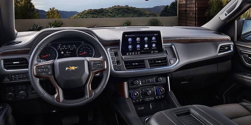 Suburban Interior Dashboard View