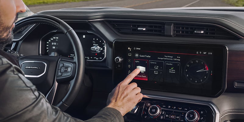 2026 GMC Sierra 1500 dashboard view