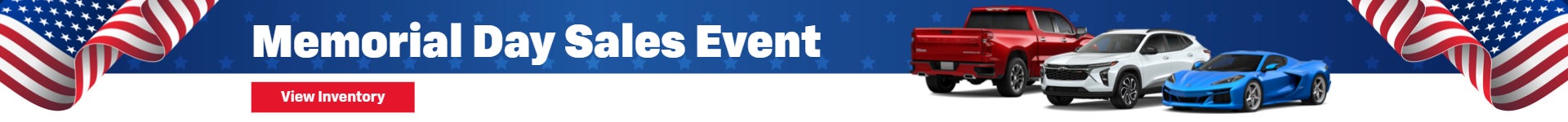Memorial Day Sales Event at Boyd Chevrolet in Oxford, NC