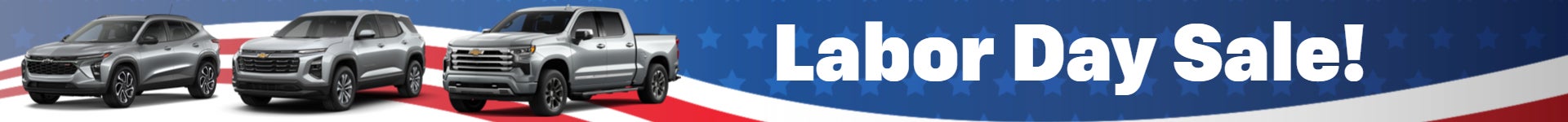 Labor Day Sale at Boyd Chevrolet in Oxford, NC